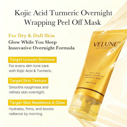 Kojic Acid Tumeric Night Wrapping Mask