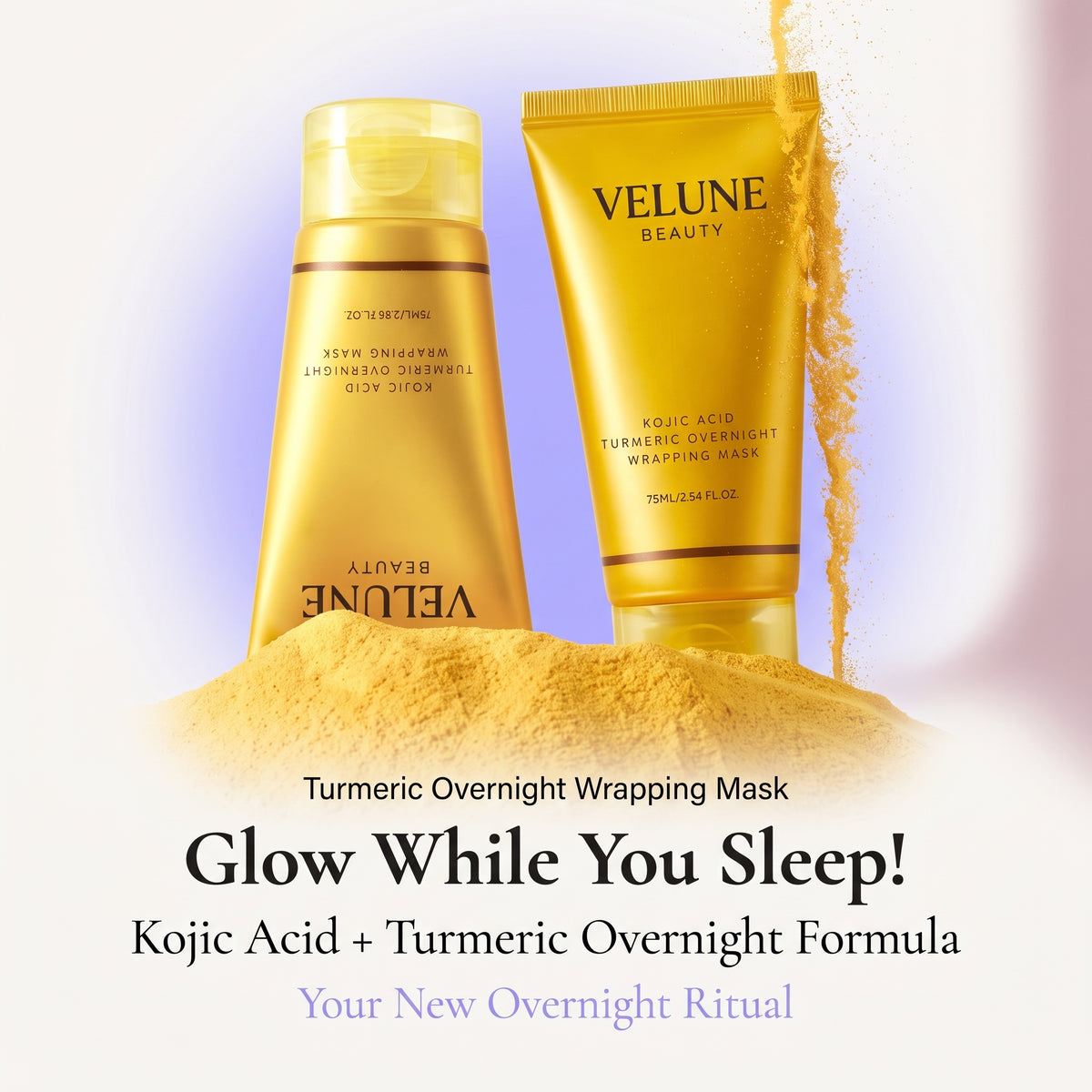 Kojic Acid Tumeric Night Wrapping Mask